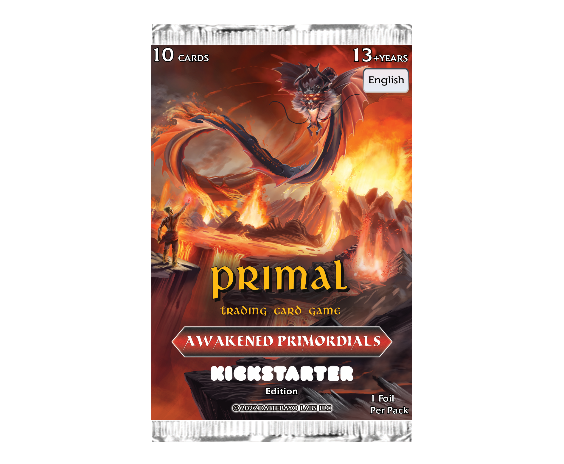 Kickstarter Awakened Primordials Pack Primal Trading Card Game